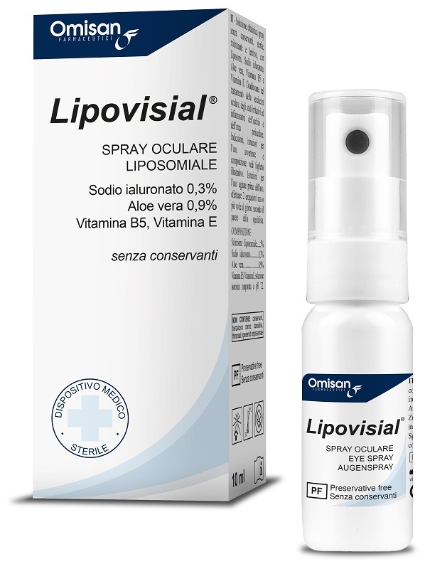SPRAY OCULARE LIPOSOMIALE LIPOVISIAL 10 ML - Farmadott.it