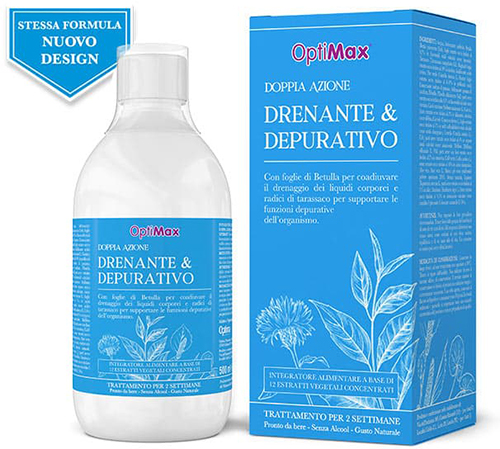 OPTIMAX DRENANTE DEPURATIVO 500 ML - Farmadott.it