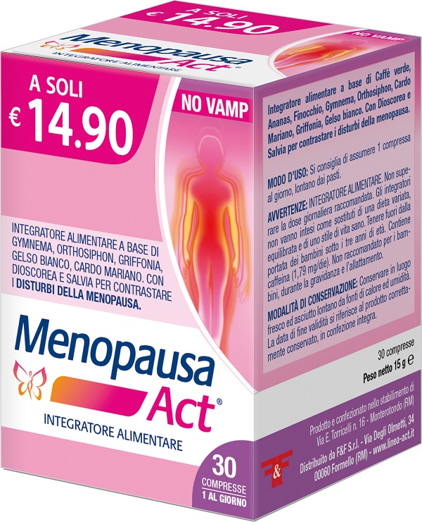 MENOPAUSA ACT 30 COMPRESSE - Farmadott.it