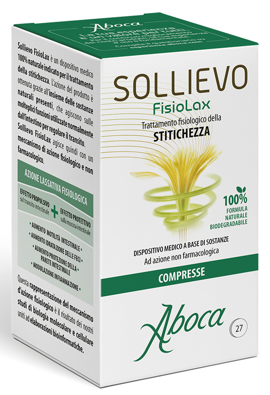 SOLLIEVO FISIOLAX 27 COMPRESSE - Farmadott.it