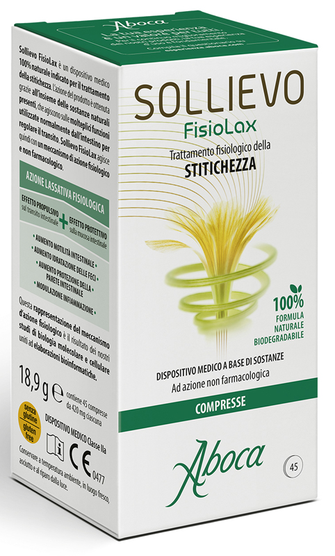 SOLLIEVO FISIOLAX 45 COMPRESSE - Farmadott.it
