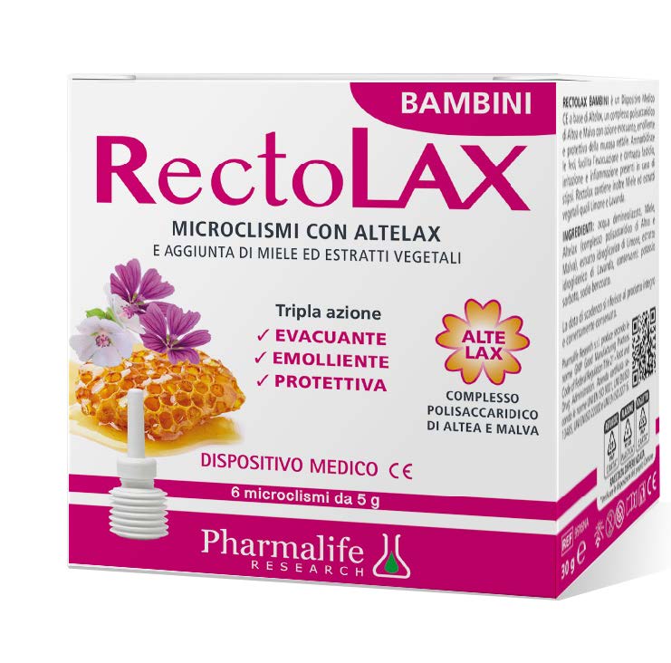 RECTOLAX BAMBINI MICROCLISMI 6 PEZZI DA 5 G - Farmadott.it
