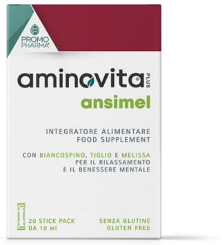 AMINOVITA PLUS ANSIMEL 20 STICK PACK - Farmadott.it