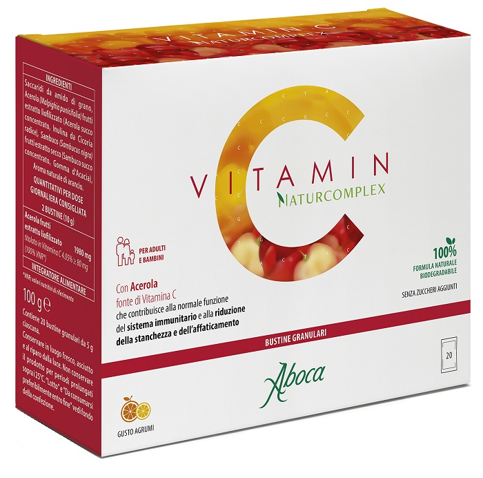 VITAMIN C NATURCOMPLEX 20 BUSTINE - Farmadott.it