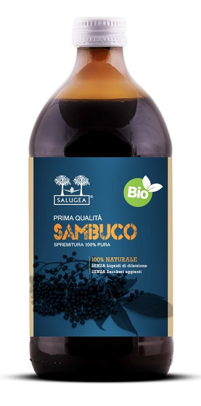SALUGEA SUCCO SAMBUCO BIO 500 ML - Farmadott.it