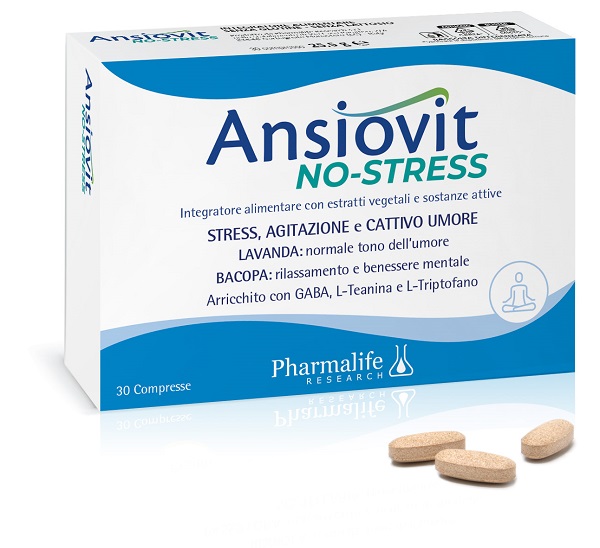 ANSIOVIT NO STRESS 30 COMPRESSE - Farmadott.it