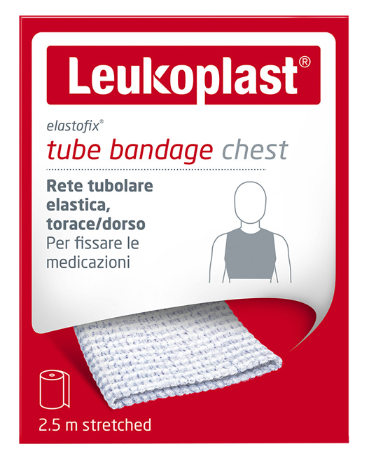 BENDA RETE ELASTOFIX LEUKOPLAST TORACE 2,50 M - Farmadott.it