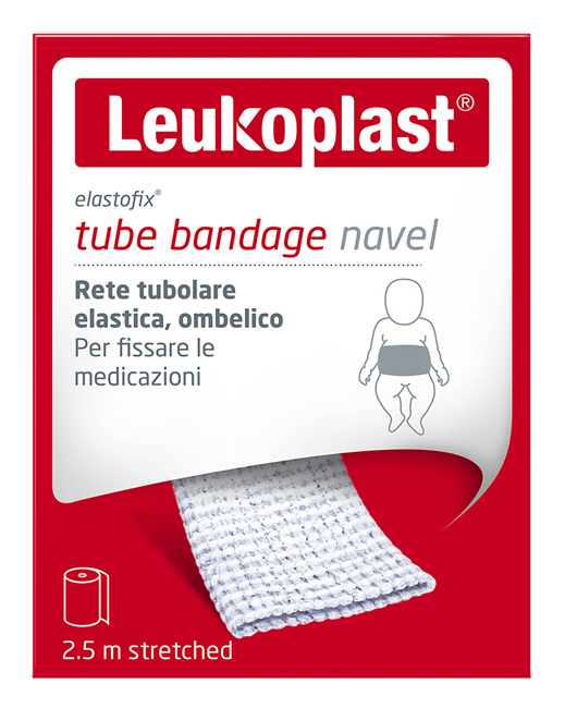 BENDA RETE ELASTOFIX LEUKOPLAST OMBELICO 2,50 M - Farmadott.it