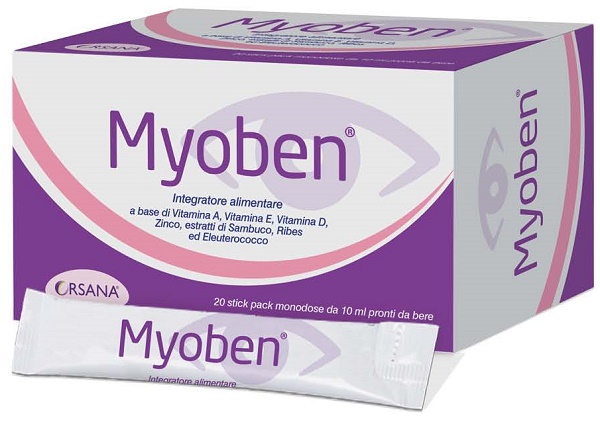 MYOBEN 20 STICK PACK MONODOSE DA 10 ML - Farmadott.it