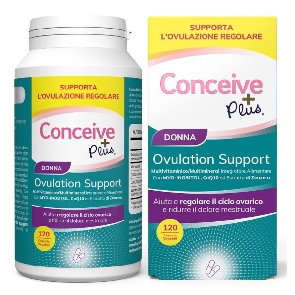 CONCEIVE PLUS SUPPORTO PER OVULAZIONE FEMMINILE 120 CAPSULE - Farmadott.it