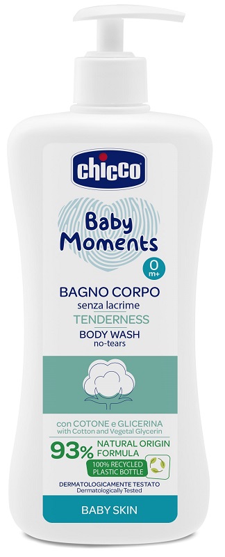CHICCO BABY MOMENTS BAGNO TENEREZZA 500 ML - Farmadott.it