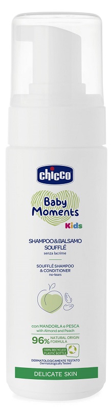 CHICCO BABY MOMENTS SHAMPOO BALSAMO KIDS 150 ML - Farmadott.it