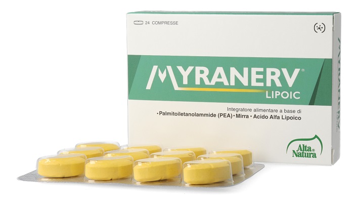 MYRANERV LIPOIC 24 COMPRESSE - Farmadott.it