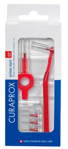 CURAPROX CPS 07 SCOVOLINO PRIME START 07 RED 5 PEZZI - Farmadott.it