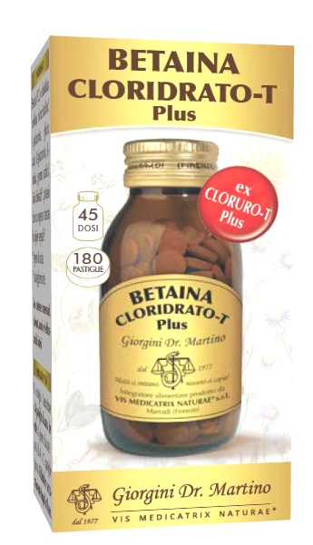 BETAINA CLORIDRATO-T PLUS 180 PASTIGLIE - Farmadott.it