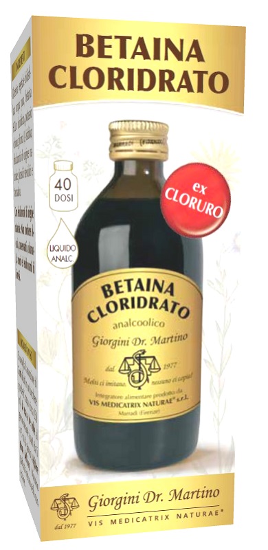 BETAINA CLORIDRATO LIQUIDO ANALCOLICO 200 ML - Farmadott.it