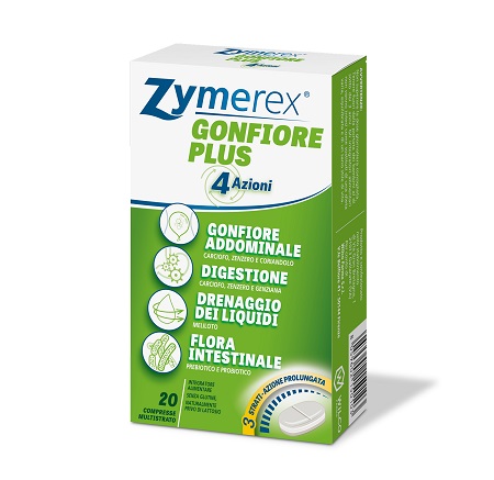 ZYMEREX GONFIORE PLUS 20 COMPRESSE - Farmadott.it
