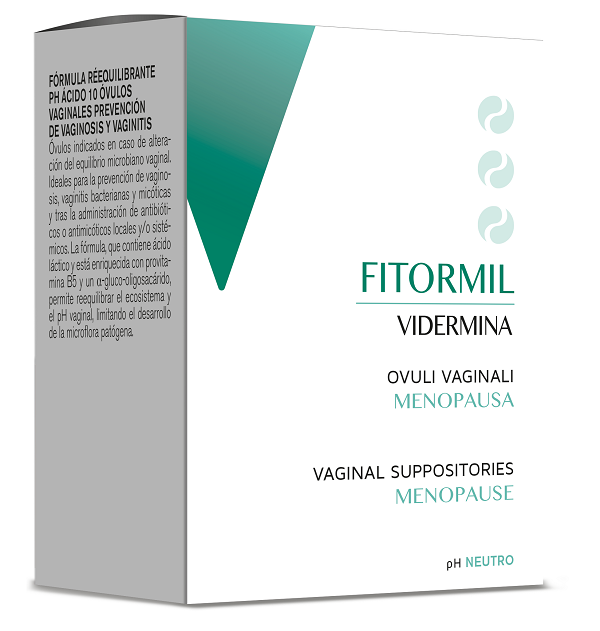 FITORMIL VIDERMINA 10 OVULI VAGINALI MENOPAUSA - Farmadott.it