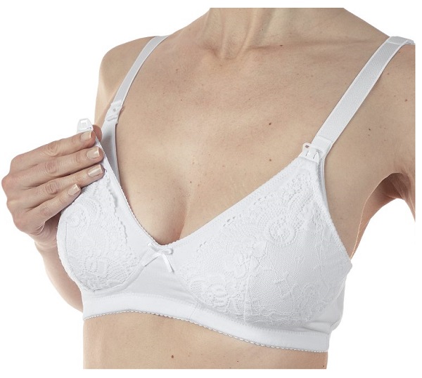 MAMMY REGGISENO COTONE ALLATTAMENTO WHITE 3D - Farmadott.it