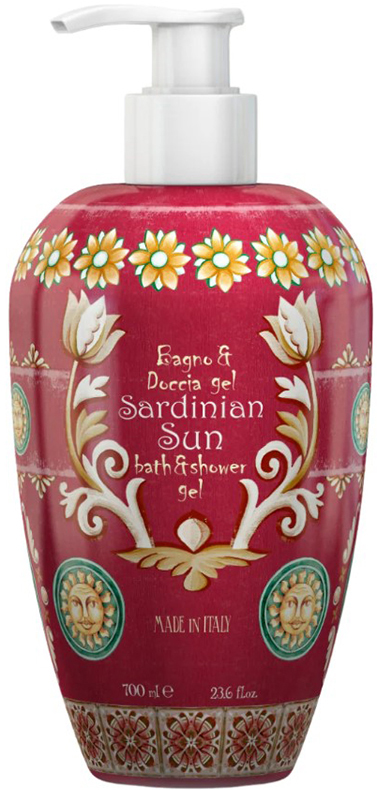 MAIOLICHE BAGNODOCCIA 700 ML SARDINIAN SUN - Farmadott.it