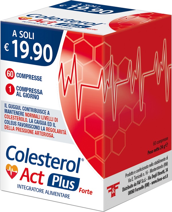 COLESTEROL ACT PLUS FORTE 60 COMPRESSE - Farmadott.it