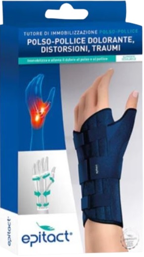 TUTORE POLSO/POLLICE PER TENDINITE EPITACT QUERV'ACTIV SINISTRO M - Farmadott.it