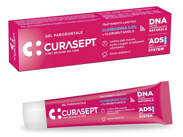 CURASEPT GEL PARODONTALE ADS DNA TRATTAMENTO LENITIVO 30 ML - Farmadott.it