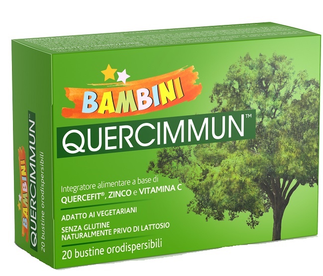 QUERCIMMUN BAMBINI 20 BUSTINE OROSOLUBILI - Farmadott.it