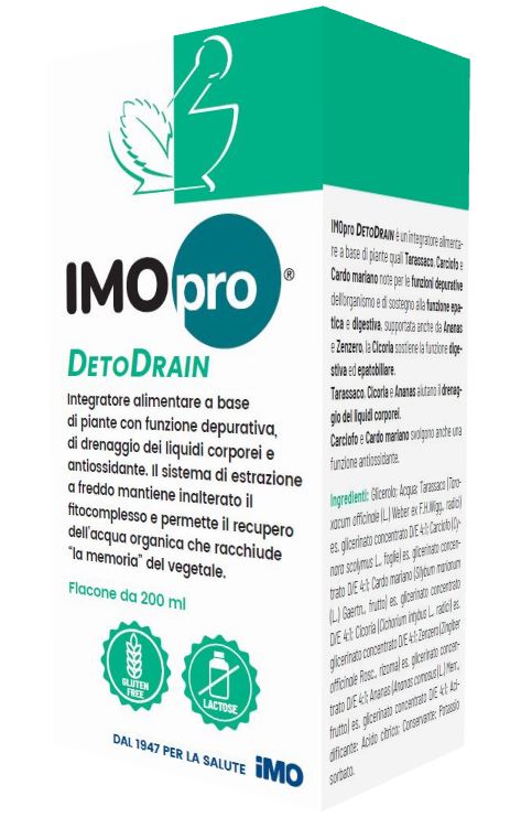 IMOPRO DETODRAIN 200 ML - Farmadott.it