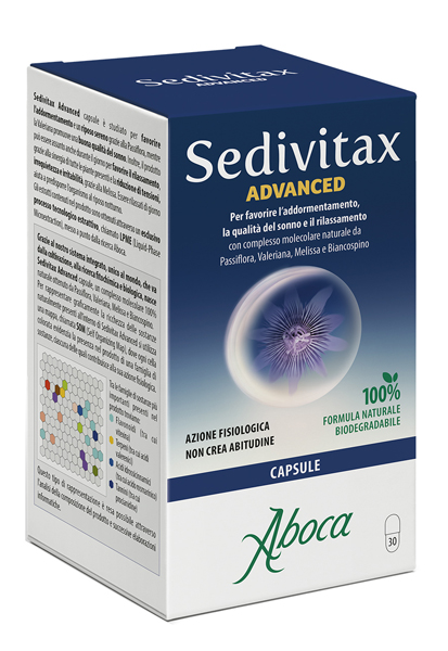 SEDIVITAX ADVANCED 30 CAPSULE - Farmadott.it