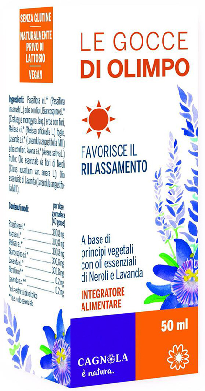 LE GOCCE DI OLIMPO FAVORISCE IL RILASSAMENTO 50 ML - Farmadott.it