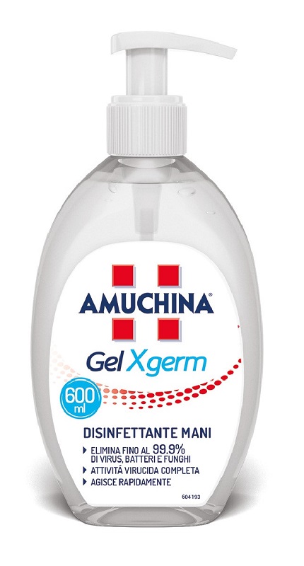 AMUCHINA GEL X-GERM DISINFETTANTE MANI 600 ML IT - Farmadott.it