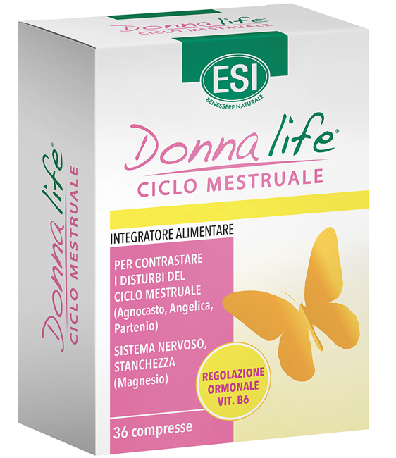 ESI DONNA LIFE CICLO MESTRUALE 36 COMPRESSE - Farmadott.it