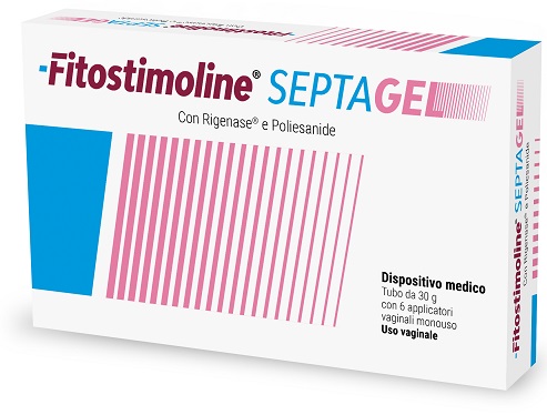 GEL VAGINALE FITOSTIMOLINE SEPTAGEL 30 G CON 6 APPLICATORI MONOUSO - Farmadott.it