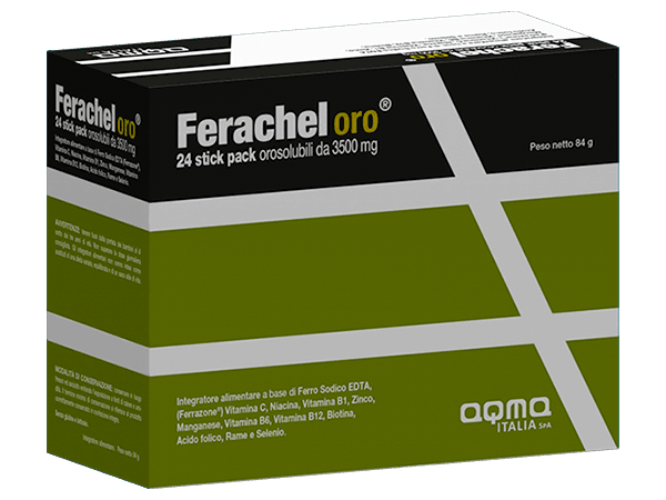 FERACHEL ORO 24 STICK OROSOLUBILI - Farmadott.it