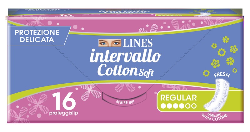 PROTEGGISLIP LINES INTERVALLO COTTON SOFT FRESH DISTESI 16 PEZZI - Farmadott.it