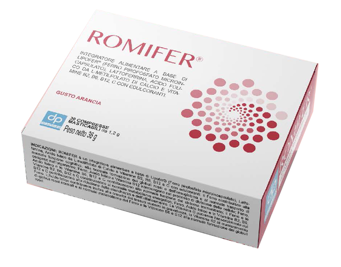 ROMIFER 30 COMPRESSE MASTICABILI - Farmadott.it