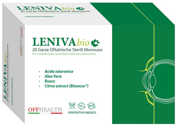 LENIVA BIOSECUR GARZE OFTALMICHE 20 PEZZI - Farmadott.it