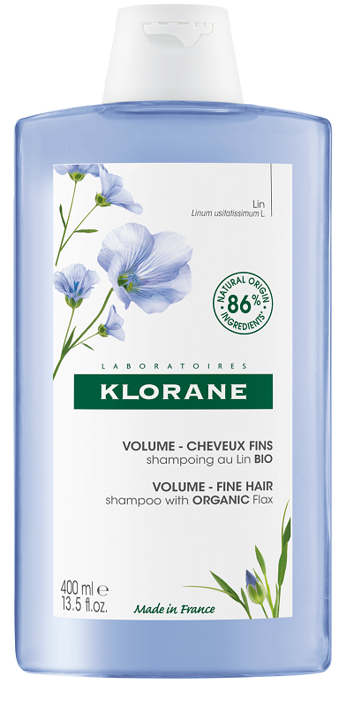 KLORANE SHAMPOO VOLUME FINE HAIR CON LINO 400 ML - Farmadott.it