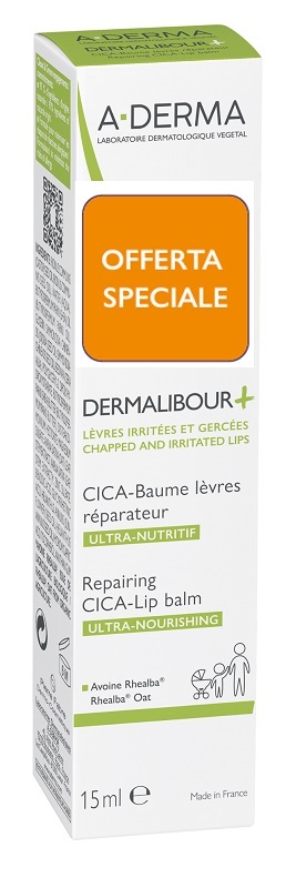 DERMALIBOUR + CICA BALSAMO LABBRA 15 ML - Farmadott.it