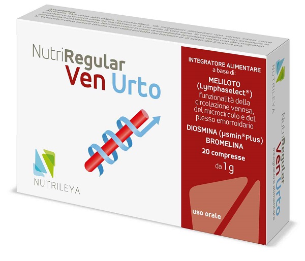 NUTRIREGULAR VEN URTO 20 COMPRESSE - Farmadott.it