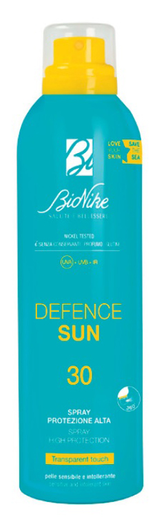 DEFENCE SUN SPRAY TRANSPARENT TOUCH 30 200 ML - Farmadott.it