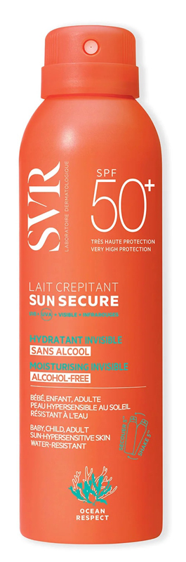 SUN SECURE LAIT CREPITANT SPF50+ 200 ML - Farmadott.it