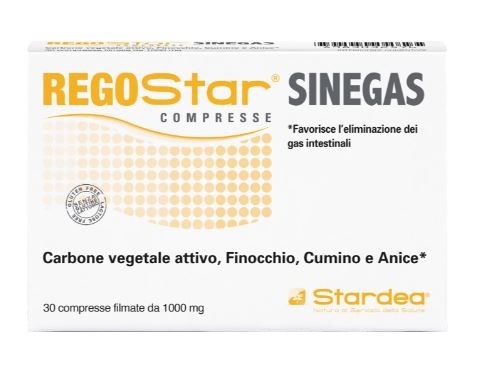 REGOSTAR SINEGAS 30 COMPRESSE - Farmadott.it