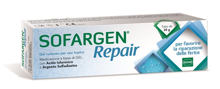 MEDICAZIONE SOFARGEN GEL ACIDO IALURONICO E ARGENTO SULFADIAZINA TUBETTO 25 G - Farmadott.it