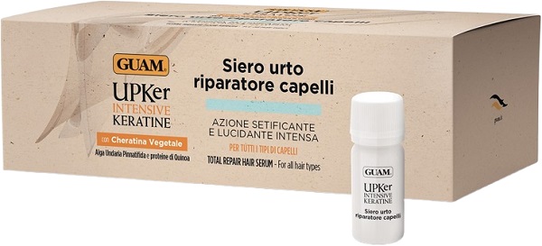 GUAM UPKER INTENSIVE KERATINE SIERO URTO RIPARATORE CAPELLI 8 FIALE - Farmadott.it