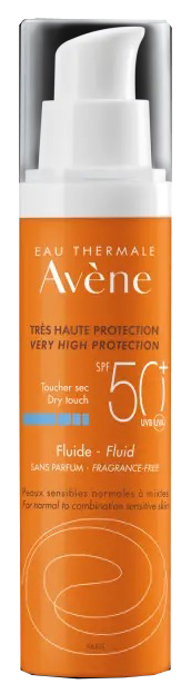 AVENE SOL FLUIDO SPF50+ SENZA PROFUMO NUOVA FORMULA 50 ML - Farmadott.it