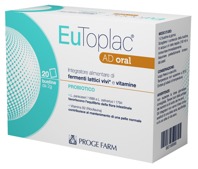 EUTOPLAC AD ORAL 20 BUSTINE - Farmadott.it