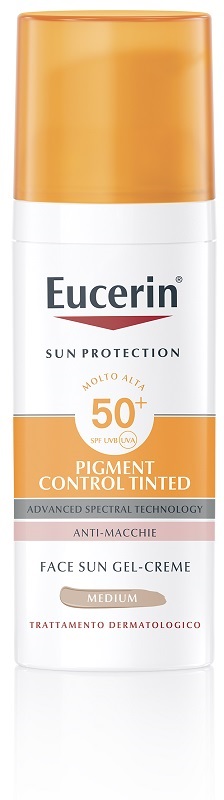 EUCERIN SUN PIGMENT CONTROL TINTED SPF50+ MEDIUM 50 ML - Farmadott.it