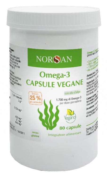 NORSAN OMEGA 3 VEGANO 80 CAPSULE - Farmadott.it